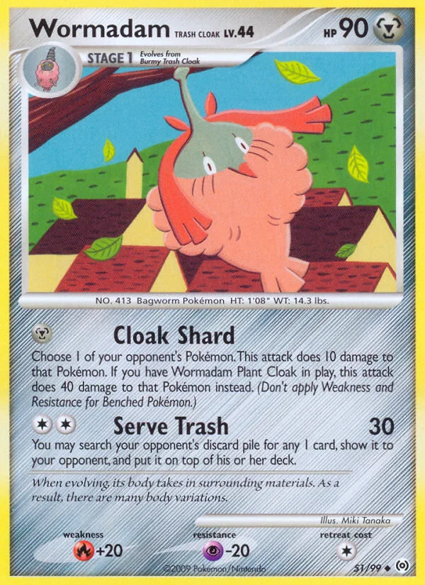 Wormadam Trash Cloak · Arceus