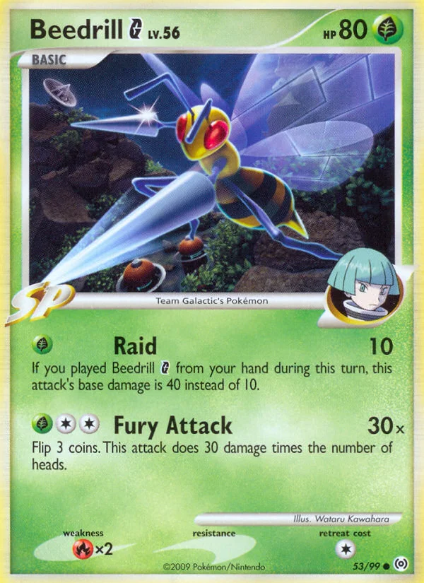 Beedrill G · Arceus