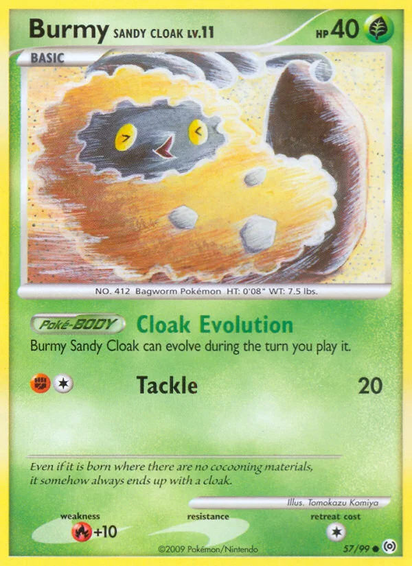 Burmy Sandy Cloak · Arceus