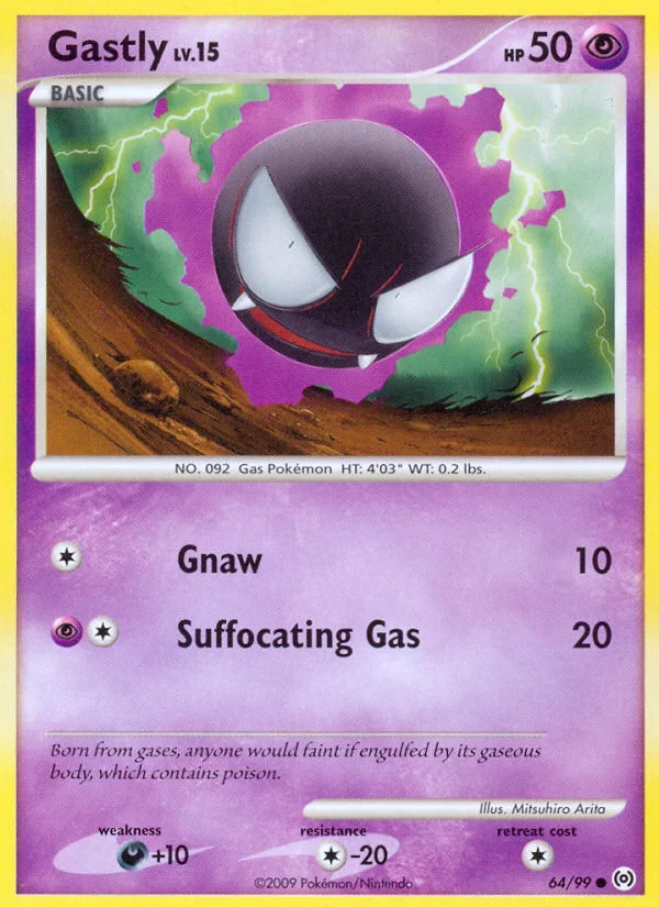 Gastly · Arceus