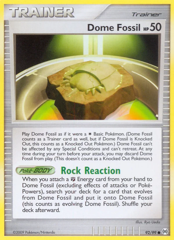 Dome Fossil · Arceus