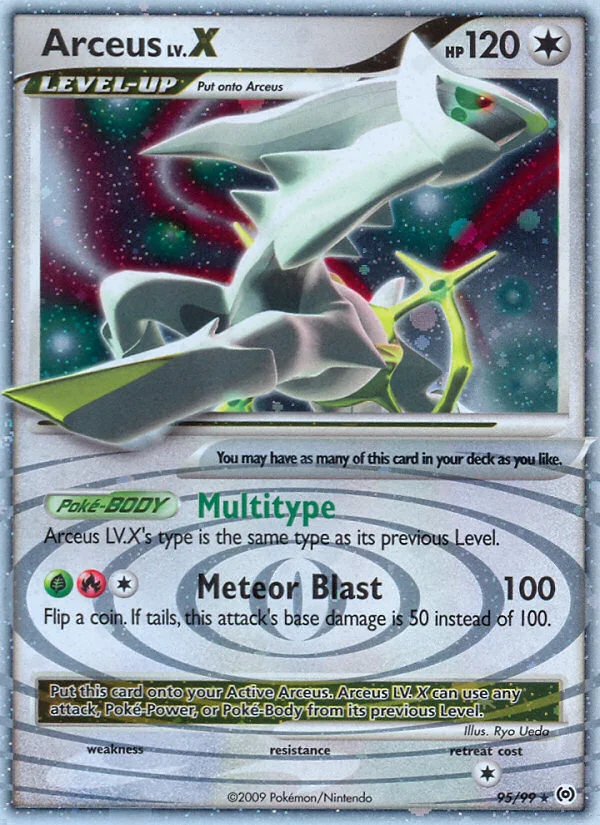 Arceus LV.X · Arceus