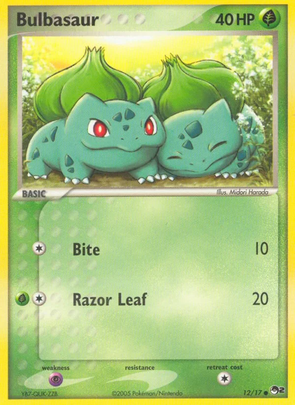 Bulbasaur · POP Series 2