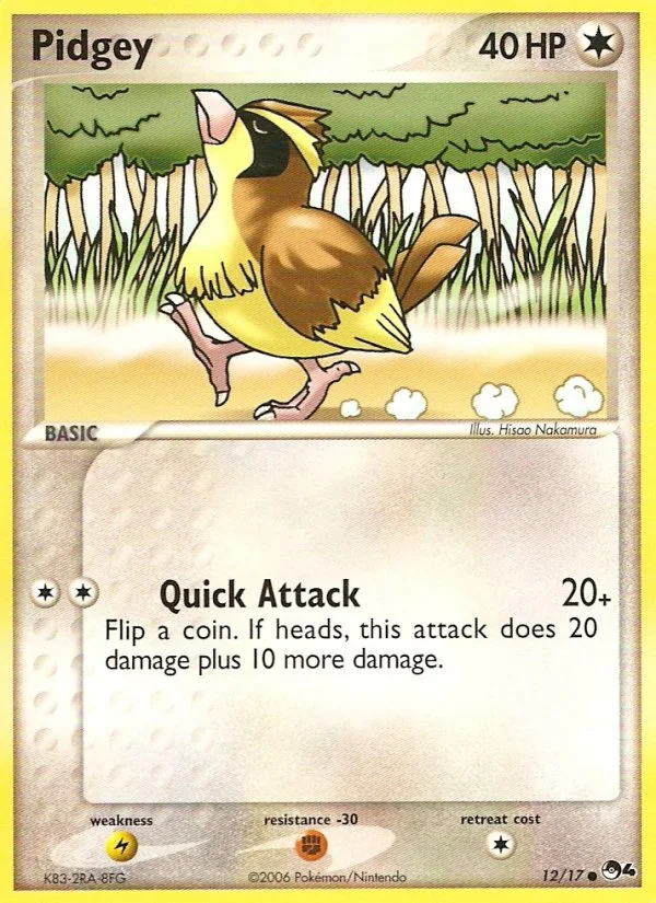Pidgey · POP Series 4