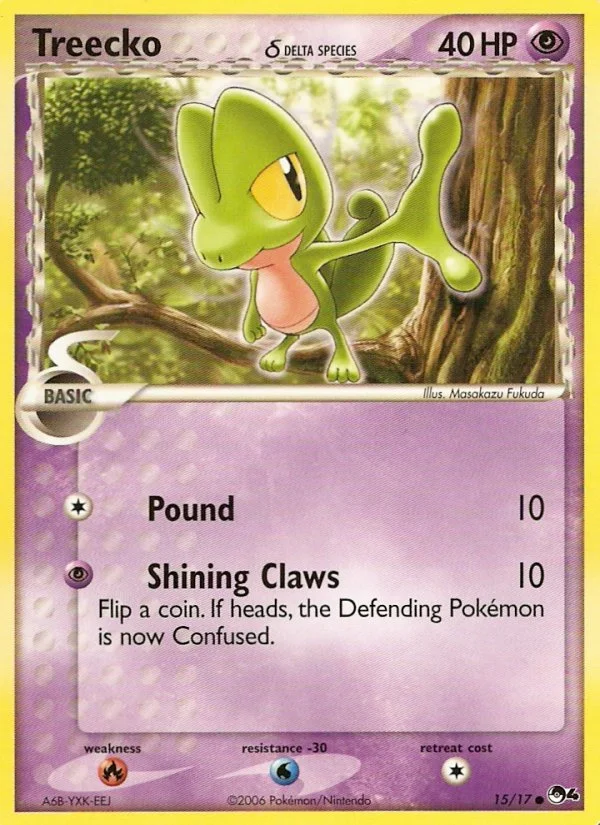 Treecko δ · POP Series 4