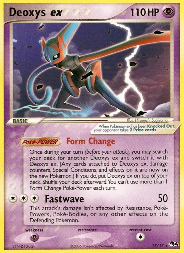 Deoxys ex · POP Series 4