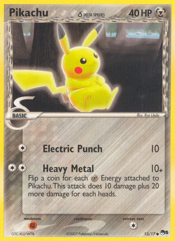 Pikachu δ · POP Series 5