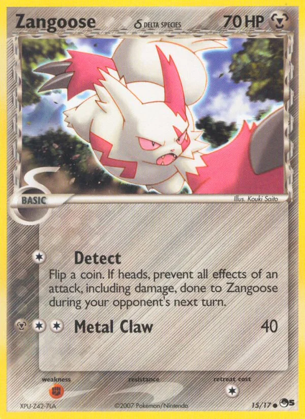 Zangoose δ · POP Series 5