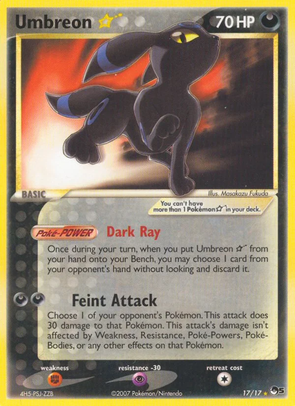 Umbreon ☆ · POP Series 5