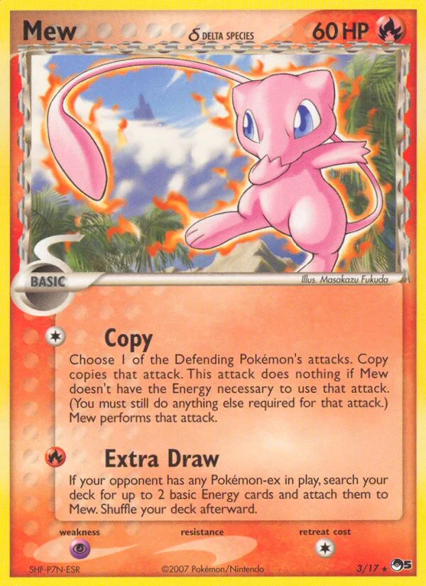 Mew δ · POP Series 5