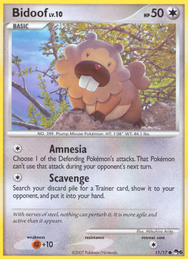 Bidoof · POP Series 6