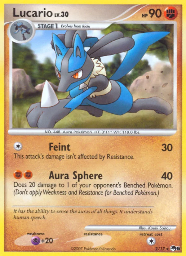 Lucario · POP Series 6