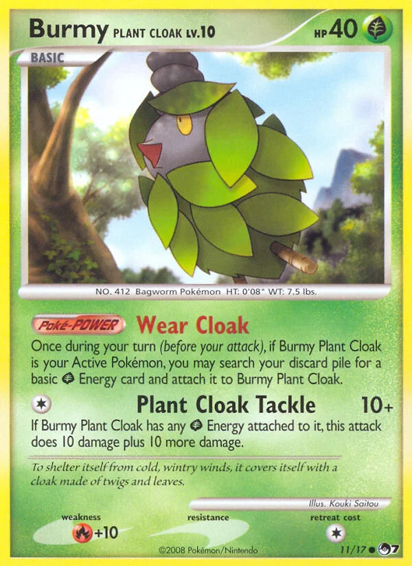 Burmy Plant Cloak · POP Series 7