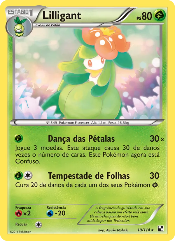 Lilligant · Black & White