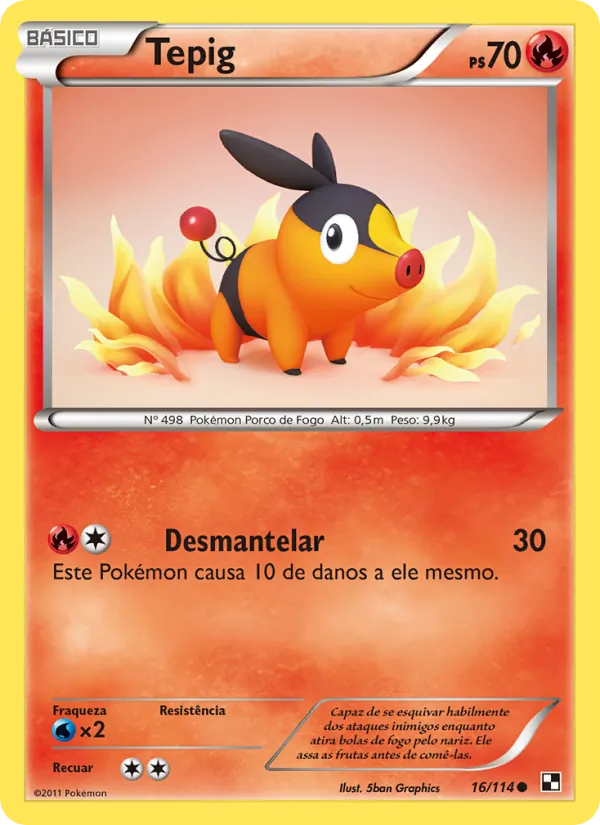 Tepig · Black & White