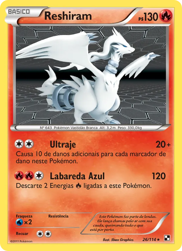 Reshiram · Black & White