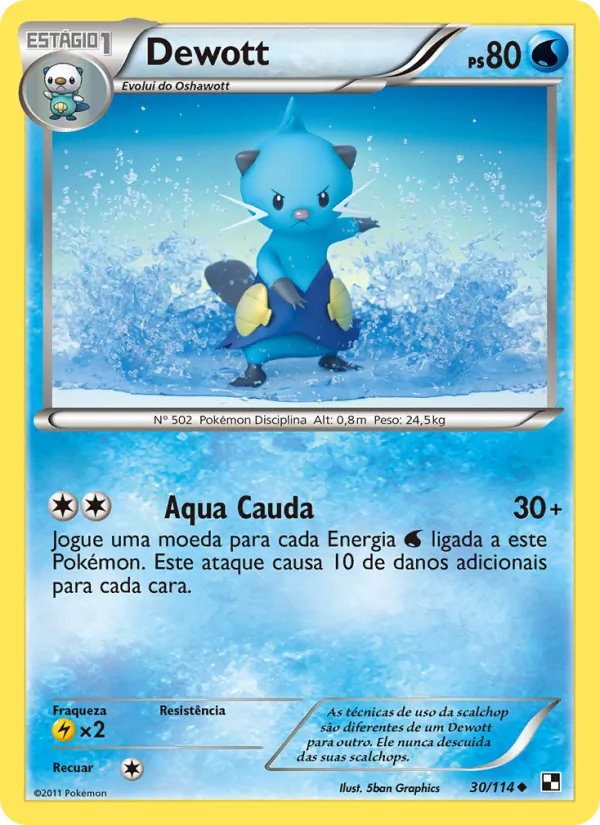 Dewott · Black & White