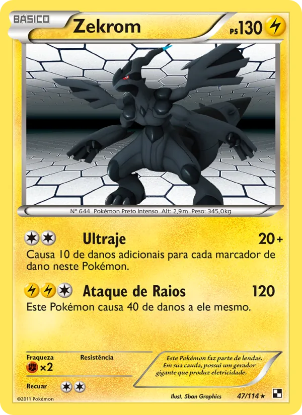 Zekrom · Black & White