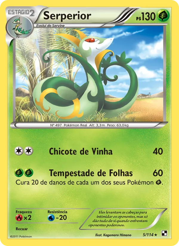 Serperior · Black & White