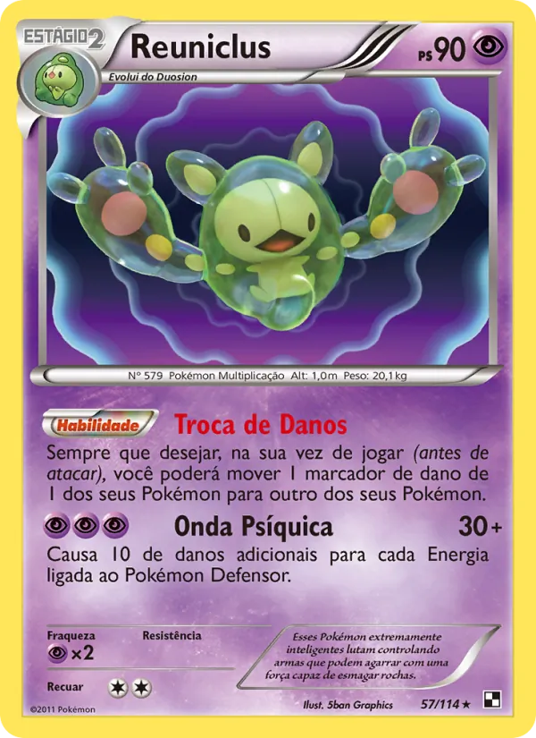 Reuniclus · Black & White