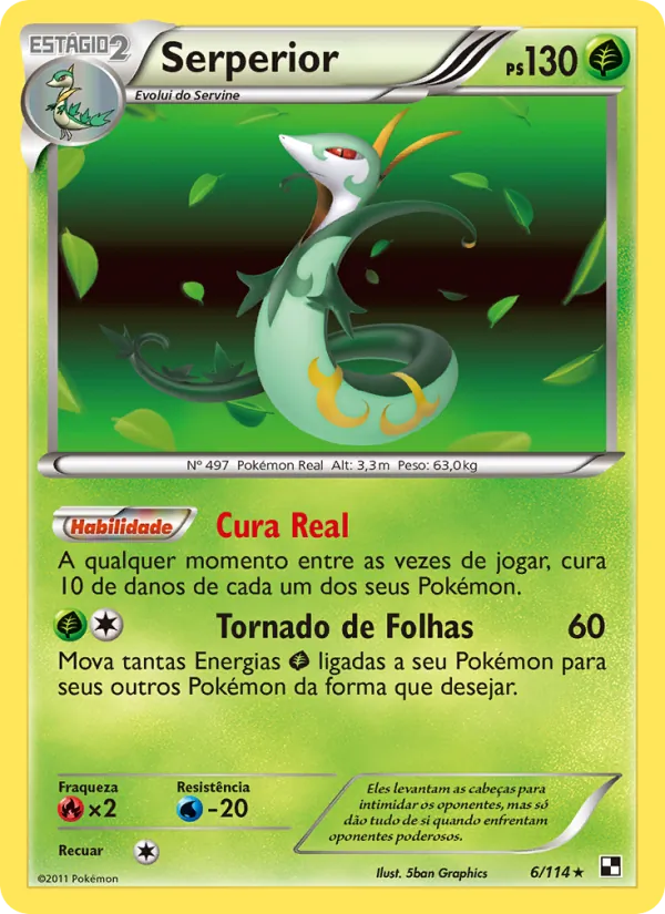Serperior · Black & White