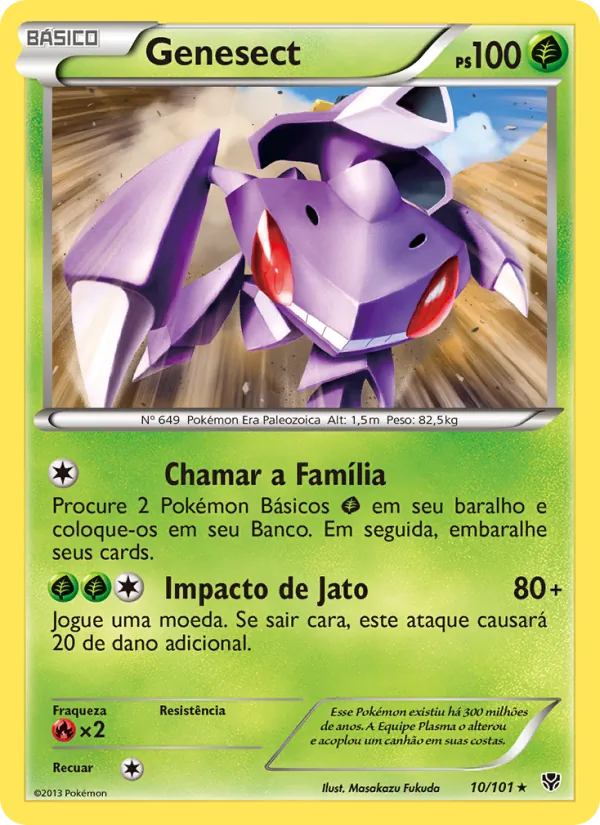 Genesect · Explosão de Plasma