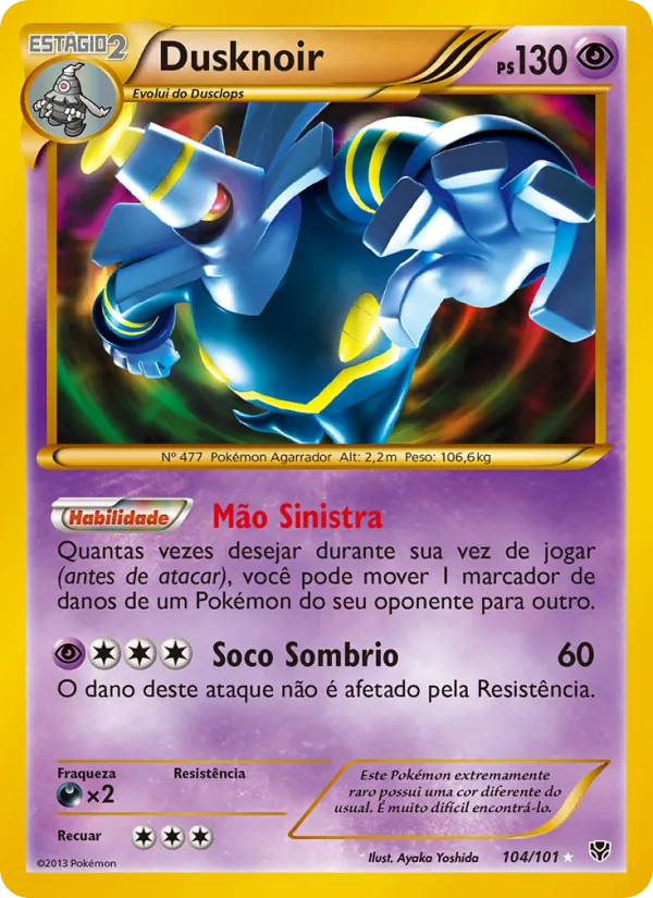 Dusknoir · Explosão de Plasma