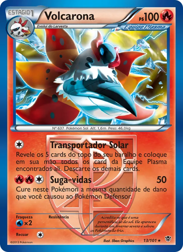 Volcarona · Explosão de Plasma