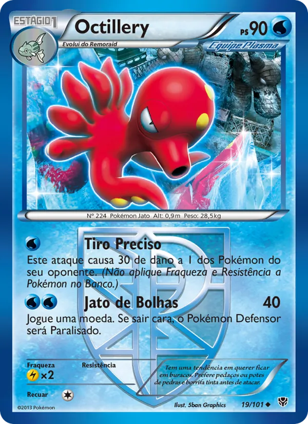 Octillery · Explosão de Plasma