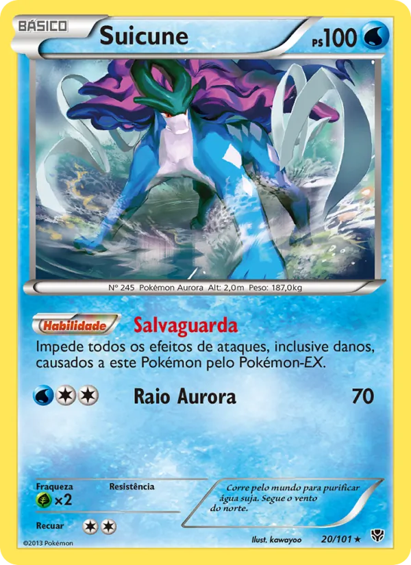Suicune · Explosão de Plasma