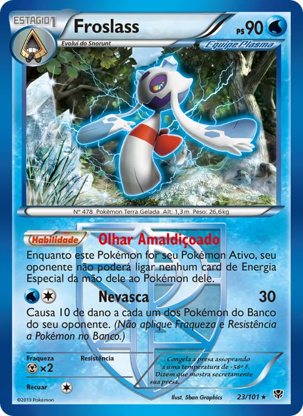 Froslass · Explosão de Plasma