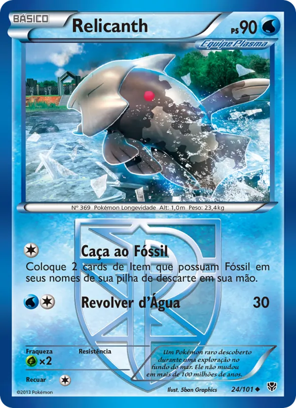 Relicanth · Explosão de Plasma