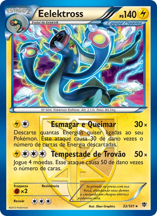 Eelektross · Explosão de Plasma