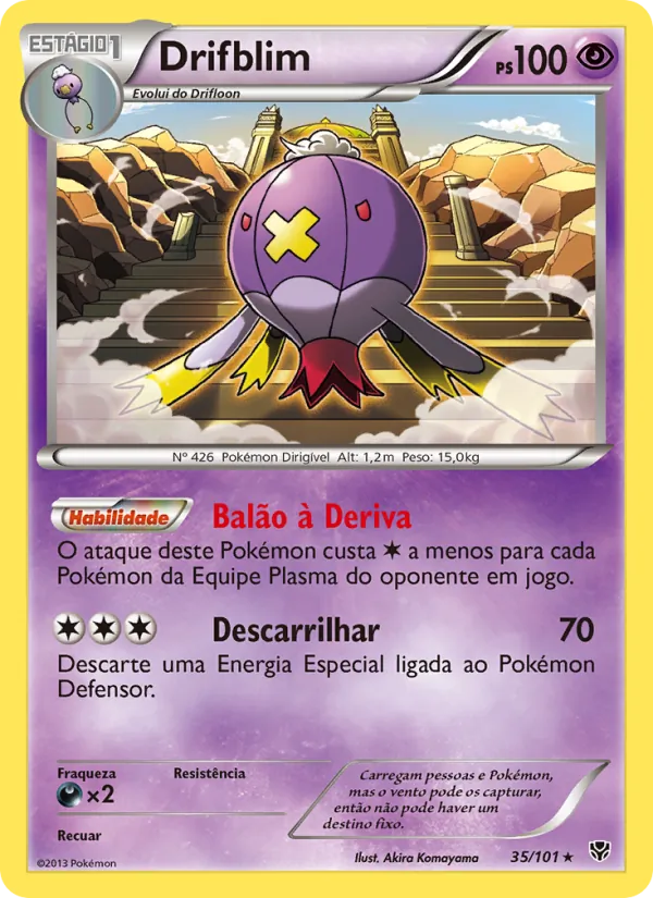 Drifblim · Explosão de Plasma