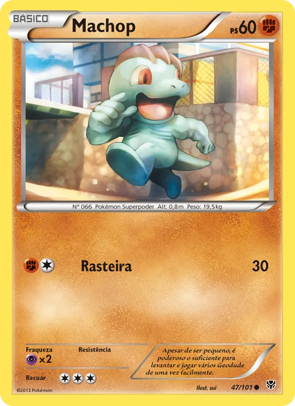 Machop · Explosão de Plasma