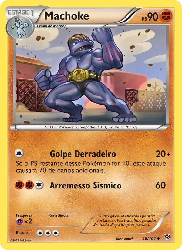 Machoke · Explosão de Plasma