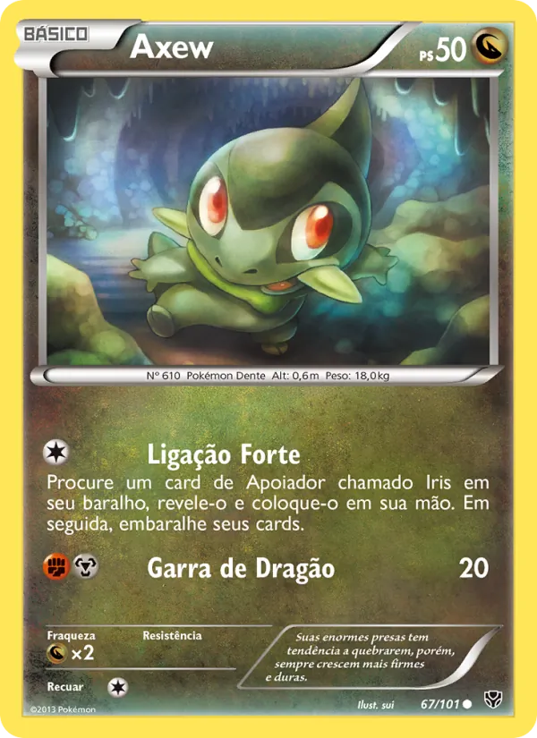Axew · Explosão de Plasma