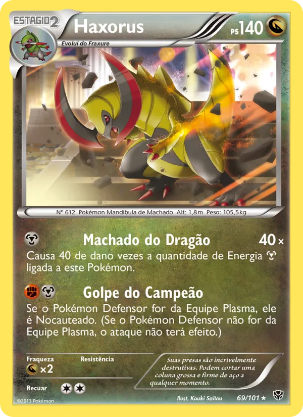 Haxorus · Explosão de Plasma