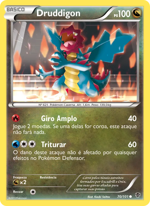 Druddigon · Explosão de Plasma