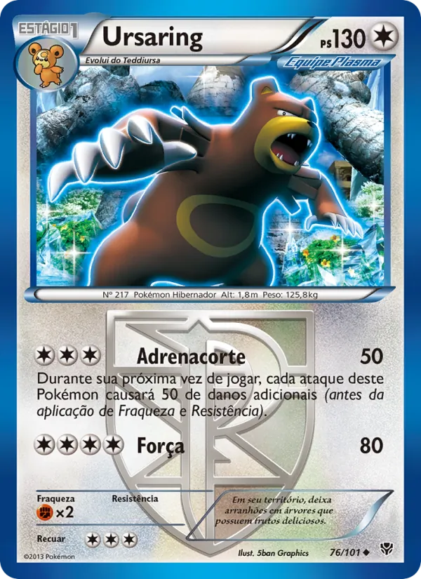 Ursaring · Explosão de Plasma