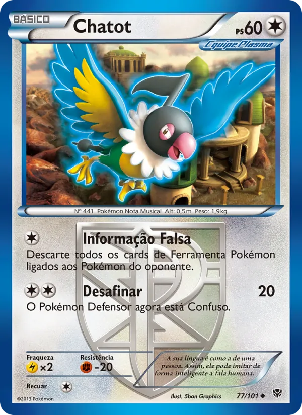 Chatot · Explosão de Plasma