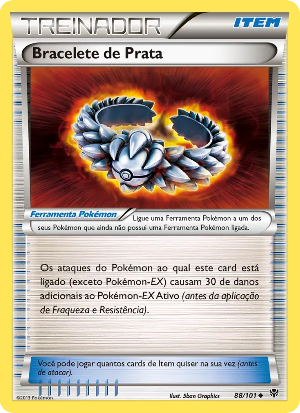 Bracelete de Prata · Explosão de Plasma
