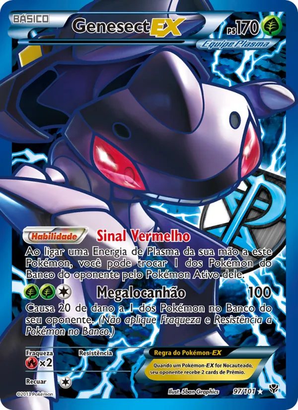 Genesect-EX · Explosão de Plasma