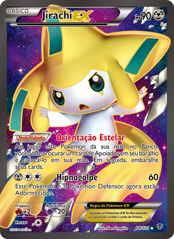 Jirachi-EX · Explosão de Plasma