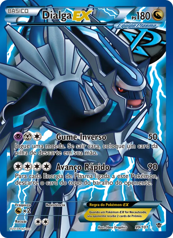 Dialga-EX · Explosão de Plasma