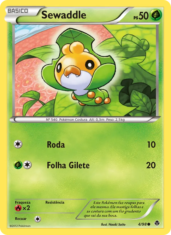 Sewaddle · Poderes Emergentes