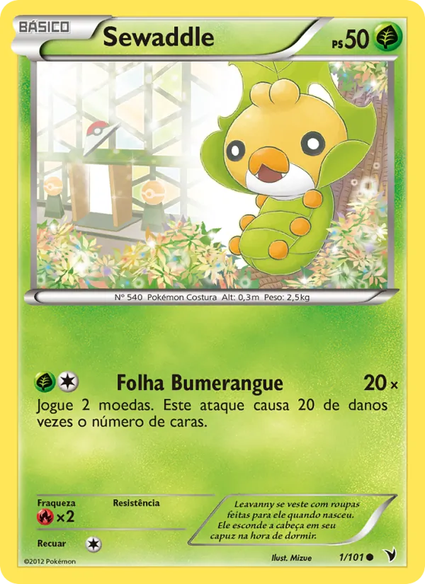 Sewaddle · Vitórias Nobres