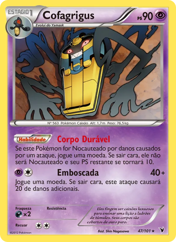 Cofagrigus · Vitórias Nobres