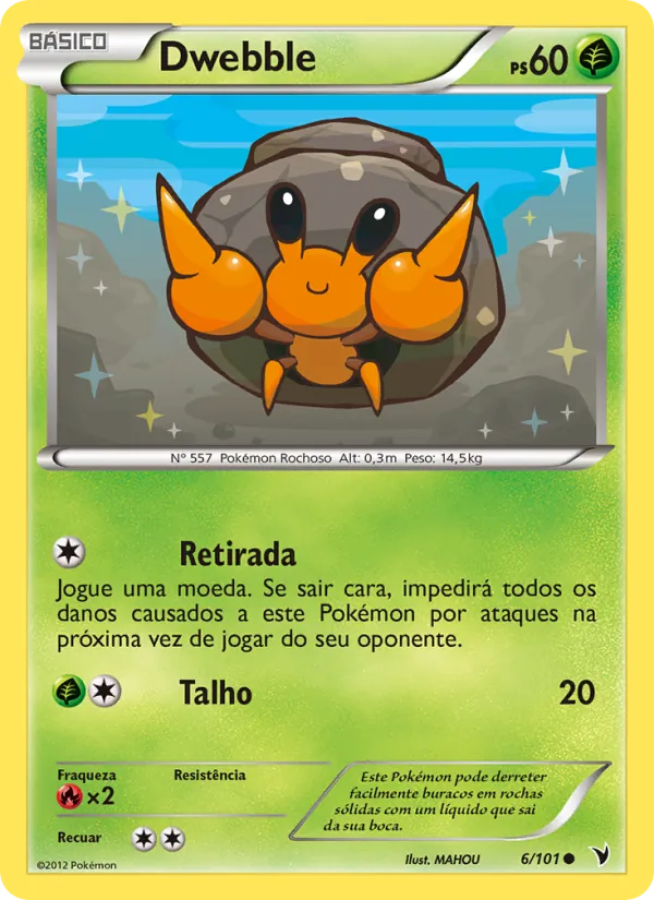 Dwebble · Vitórias Nobres