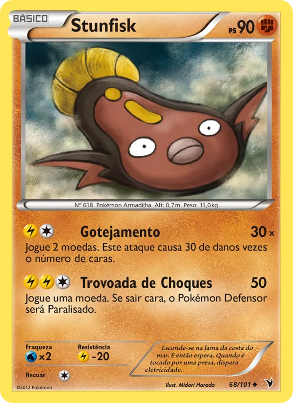 Stunfisk · Vitórias Nobres